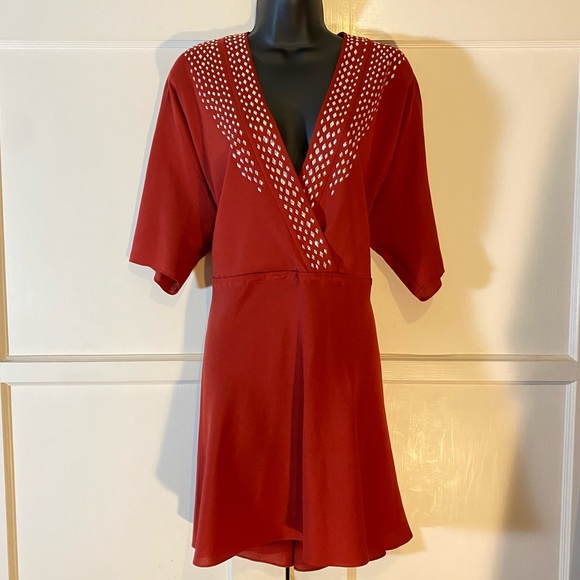 strapless open back dress Yves Circle Dress